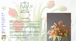 Desktop Screenshot of ivyfloraldesign.com
